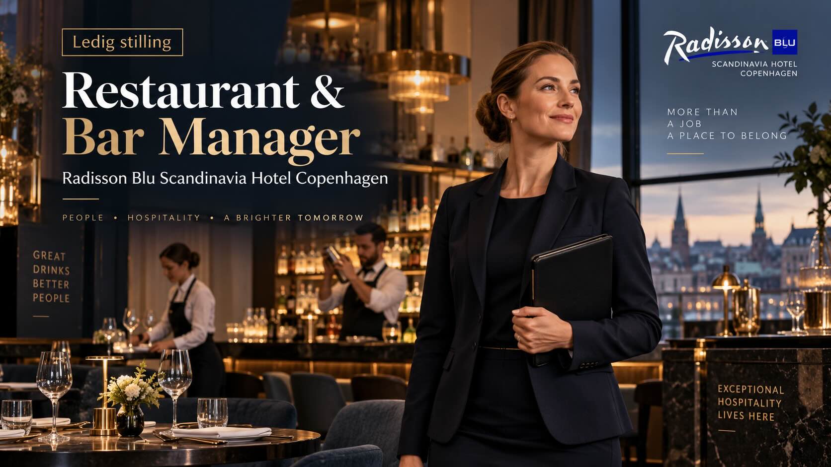 Coverbillede for Restaurant & Bar Manager – Radisson Blu Scandinavia Hotel Copenhagen