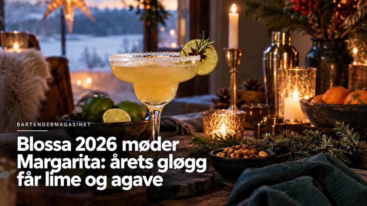 Blossa 2026 møder Margarita: årets gløgg får lime og agave