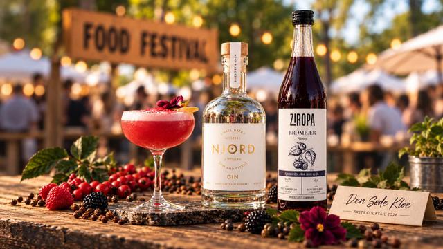 Ziropa x Njord Gin vinder Årets Cocktail 2026 med “Den Søde Kløe”