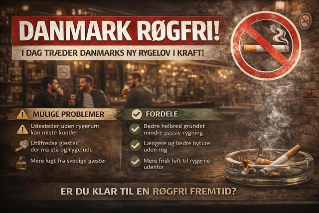 Danmark røgfri!