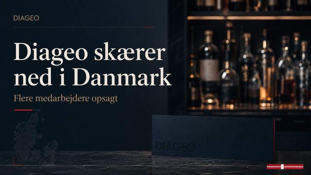 Diageo skærer ned i Danmark