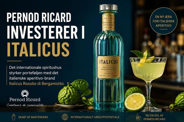 Pernod Ricard investerer i Italicus